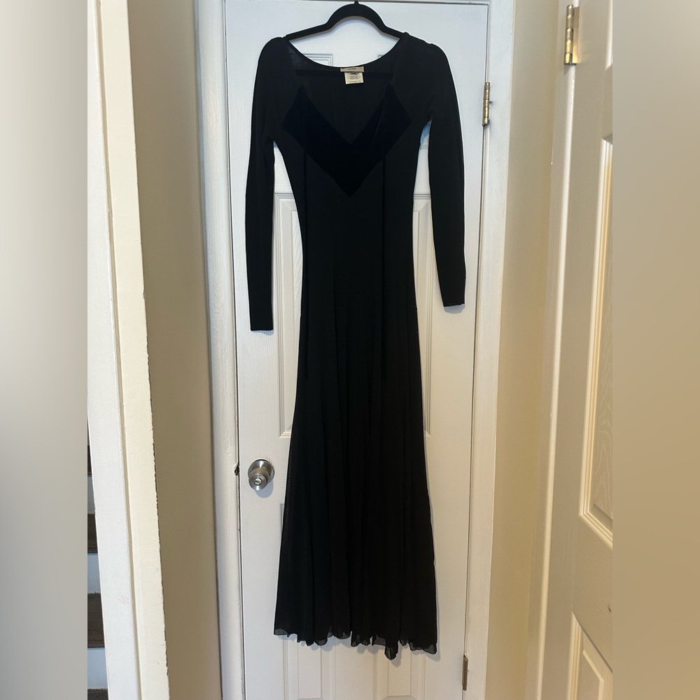 Vintage Fuzzi Dress - Black Size L
